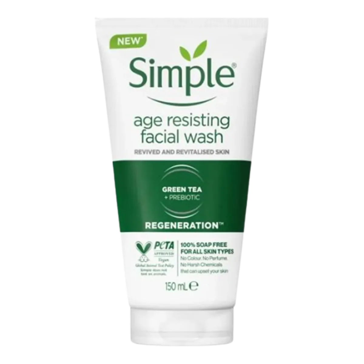 Simple Regeneration Age Resisting Facial Wash 150ml