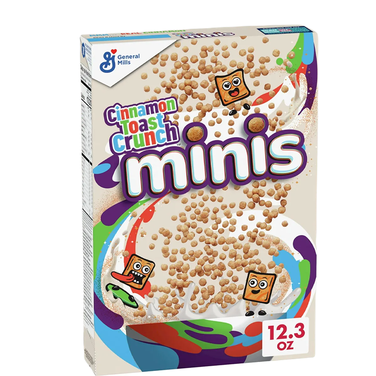 General Mills Cinnamon Toast Crunch Mini Crispy Cereal 348g