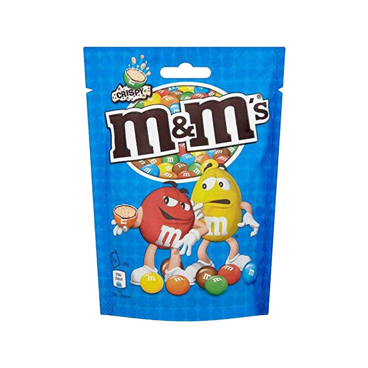 M&Ms Crispy Pouch 170g