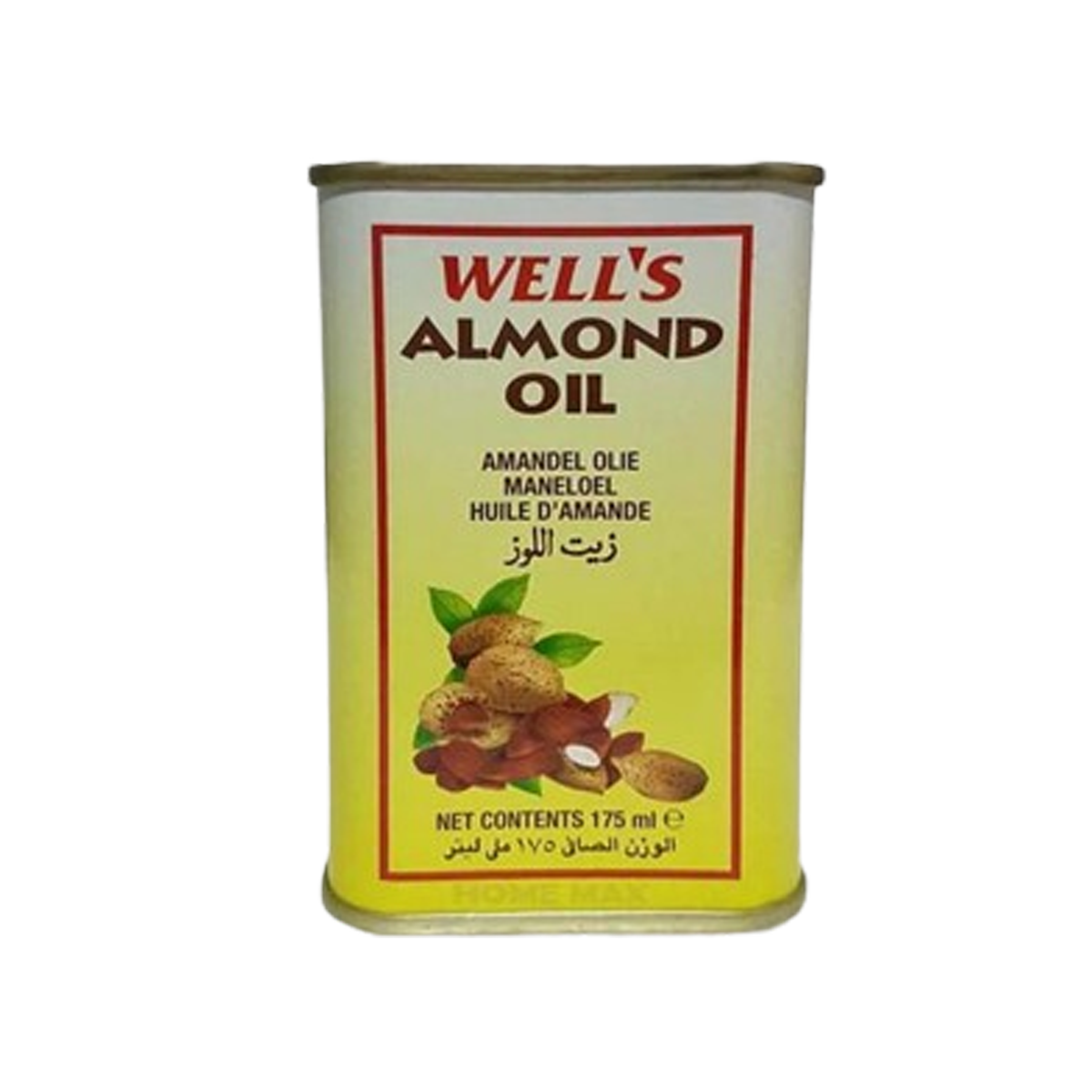 WELLS ALMOND OIL 5 LITTER