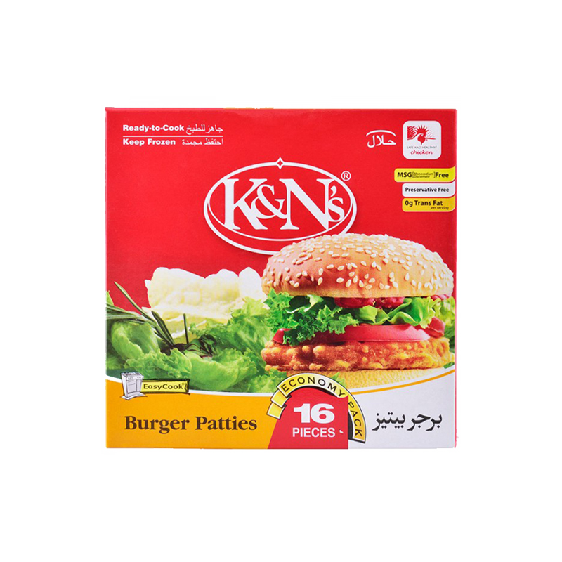 K&N’s Chicken Burger Patties