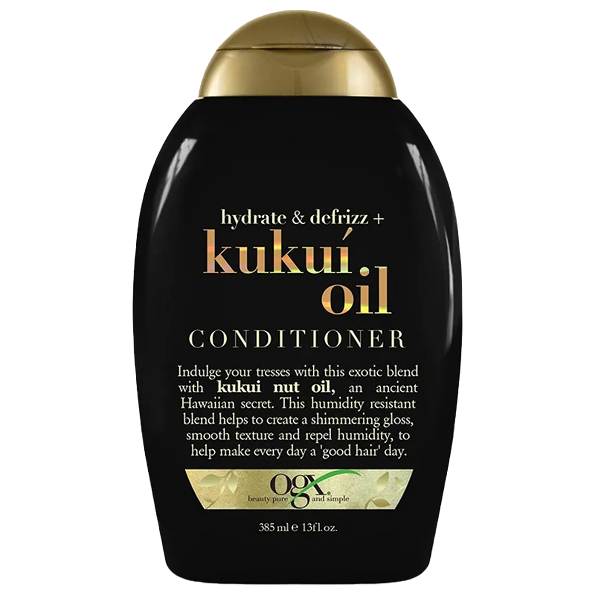 Ogx Hydrate & Defrizz + Kukui Oil Conditioner 385ml