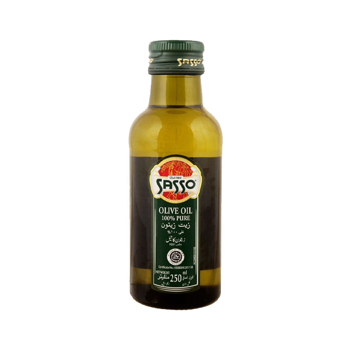 Sasso Olive Oil Pure 250ml