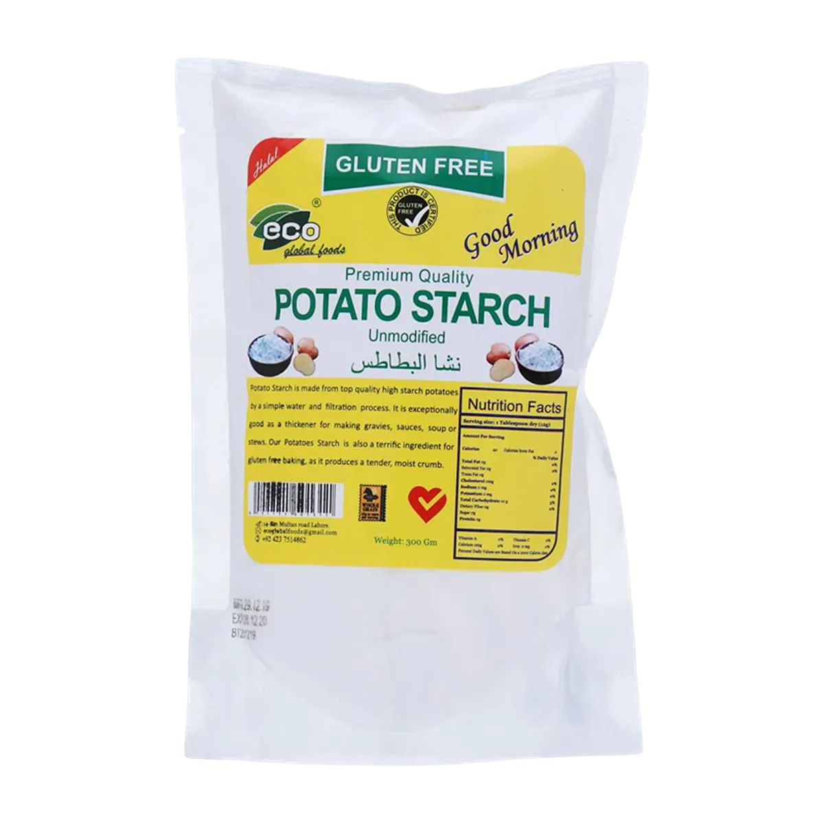 Eco Food Potato Starch 300gm