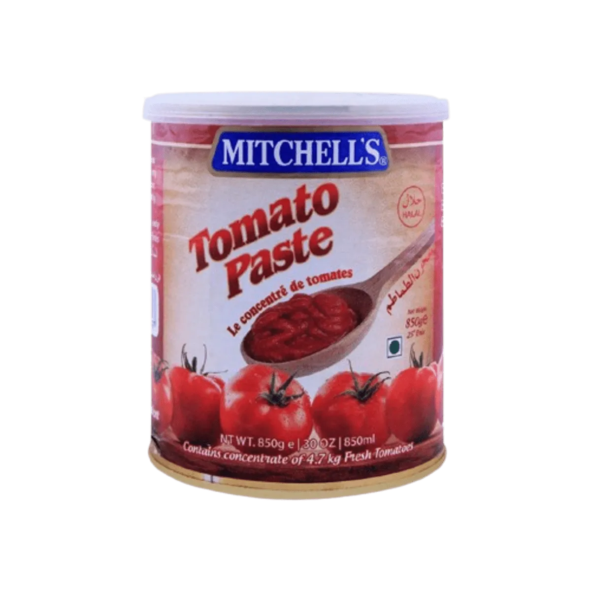 Mitchells Tomato Paste Tin 850g