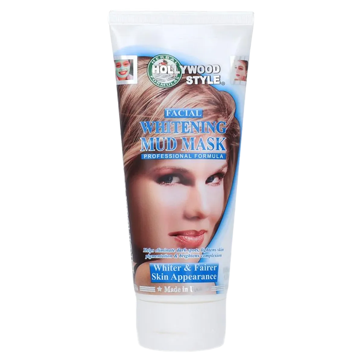 Hollywood Whitening Mud Mask Tube 150Ml