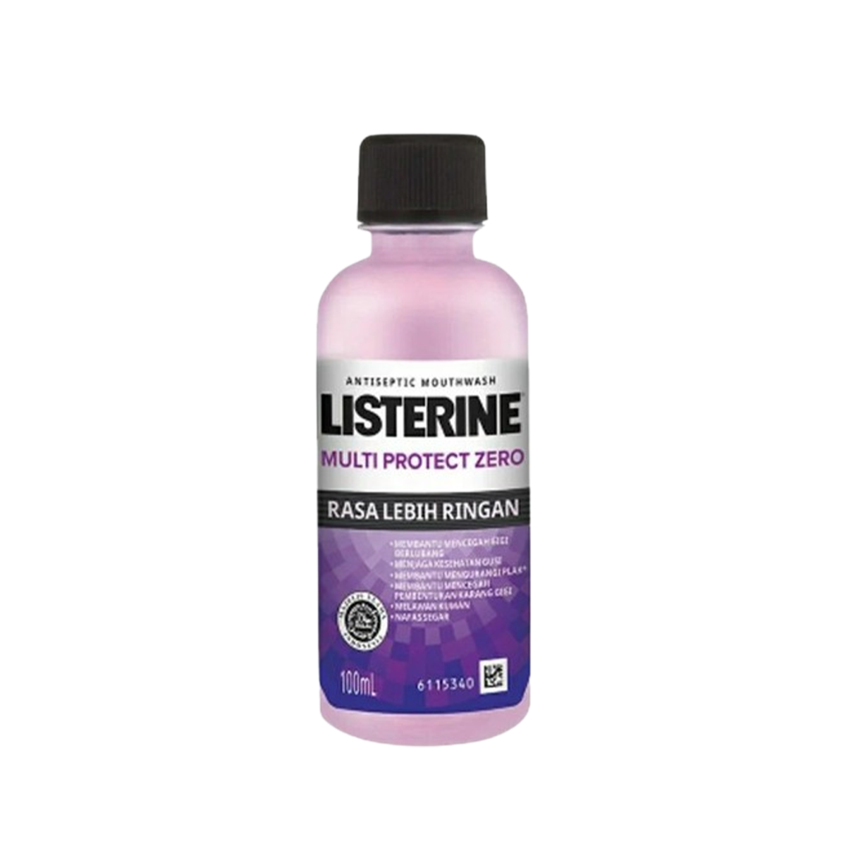Listerine mouthwash multi protect zero 100ml