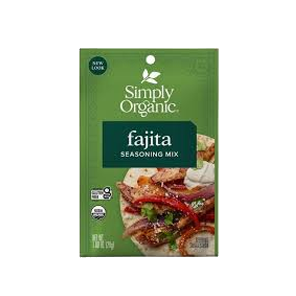 Simply Organic, Seasoning Mix Fajita, Case Of 12, 1 oz
