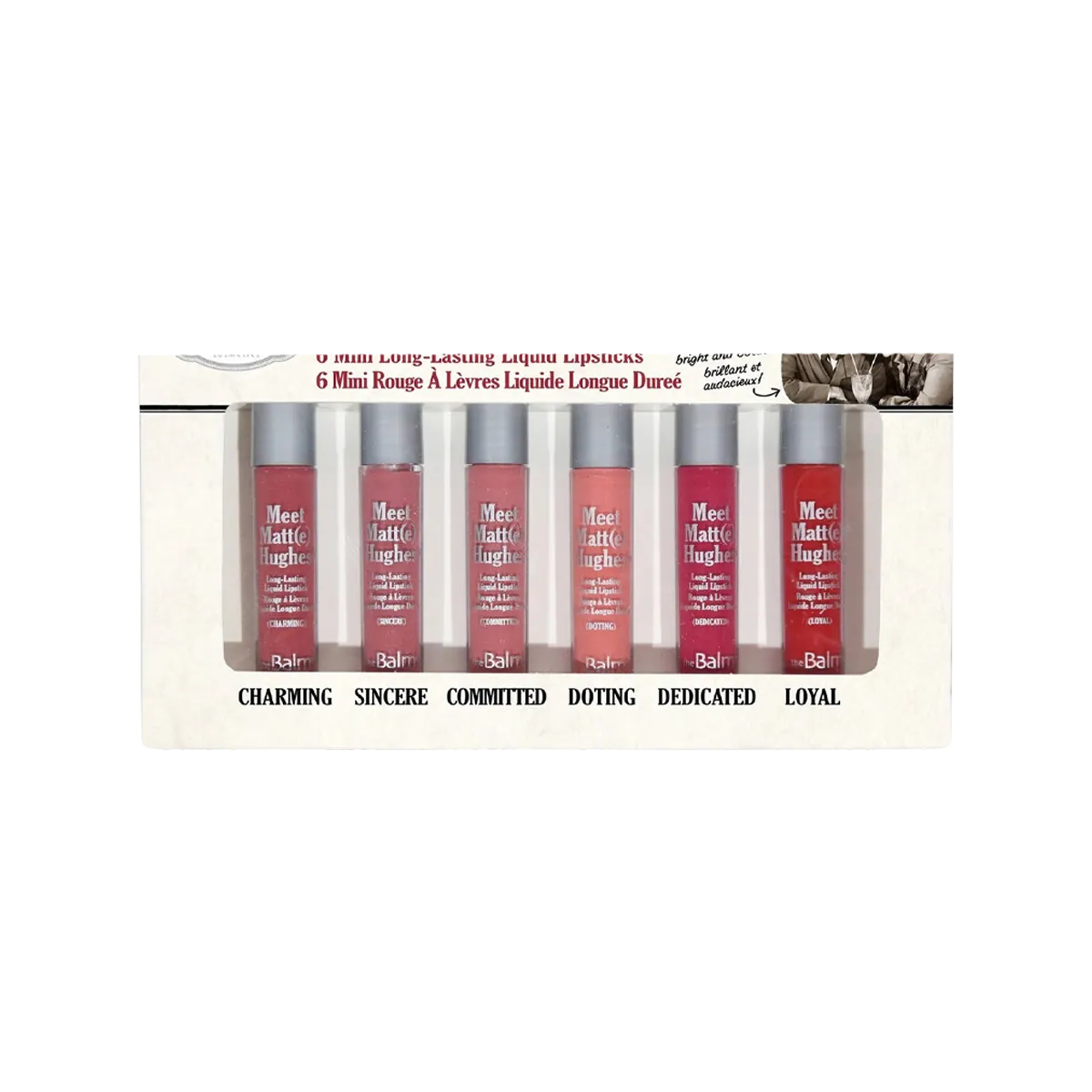 The Balm Meet Matte Hughes Liquid Lipstick Set