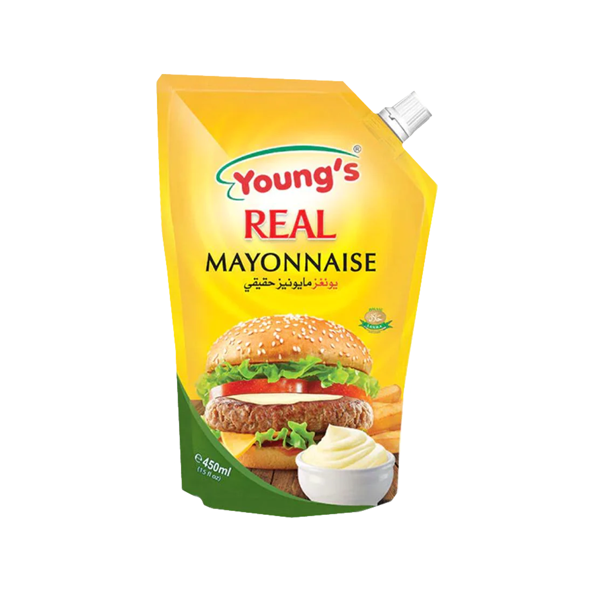 Youngs Real Mayonnaise 450ml