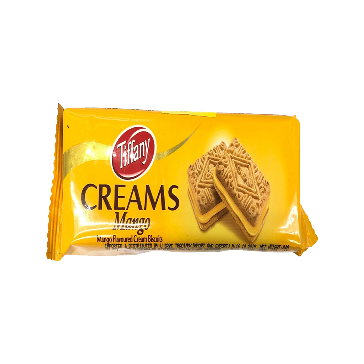 Tiffany Creams Sandwich Biscuit Mango 84g
