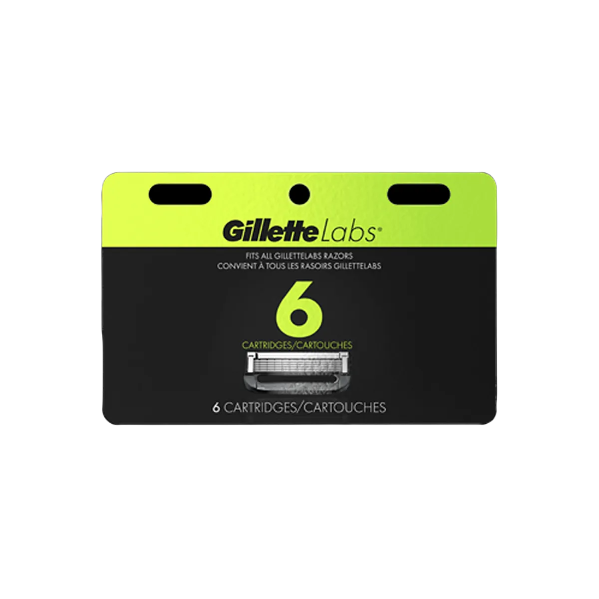 GilletteLabs Razor Blade Refills, 6 units