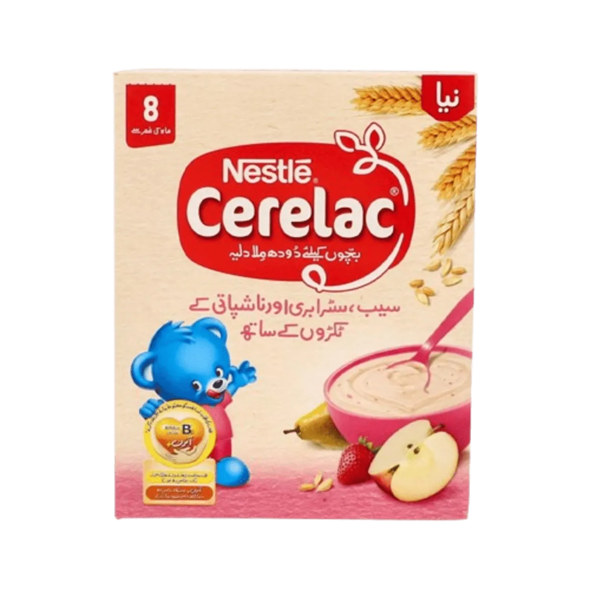 Nestle Cerelac Apple Pear Strawberry 175 gm