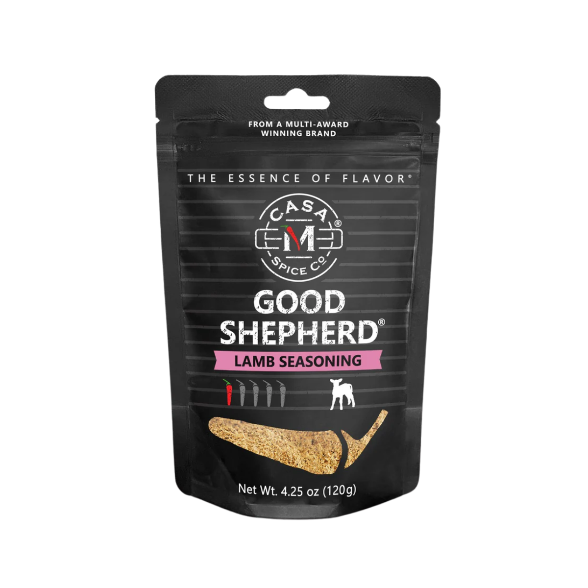Casa M Spice Co Good Shepherd Lamb Seasoning - Refill Bag - Case of 6 - 4.25 oz each