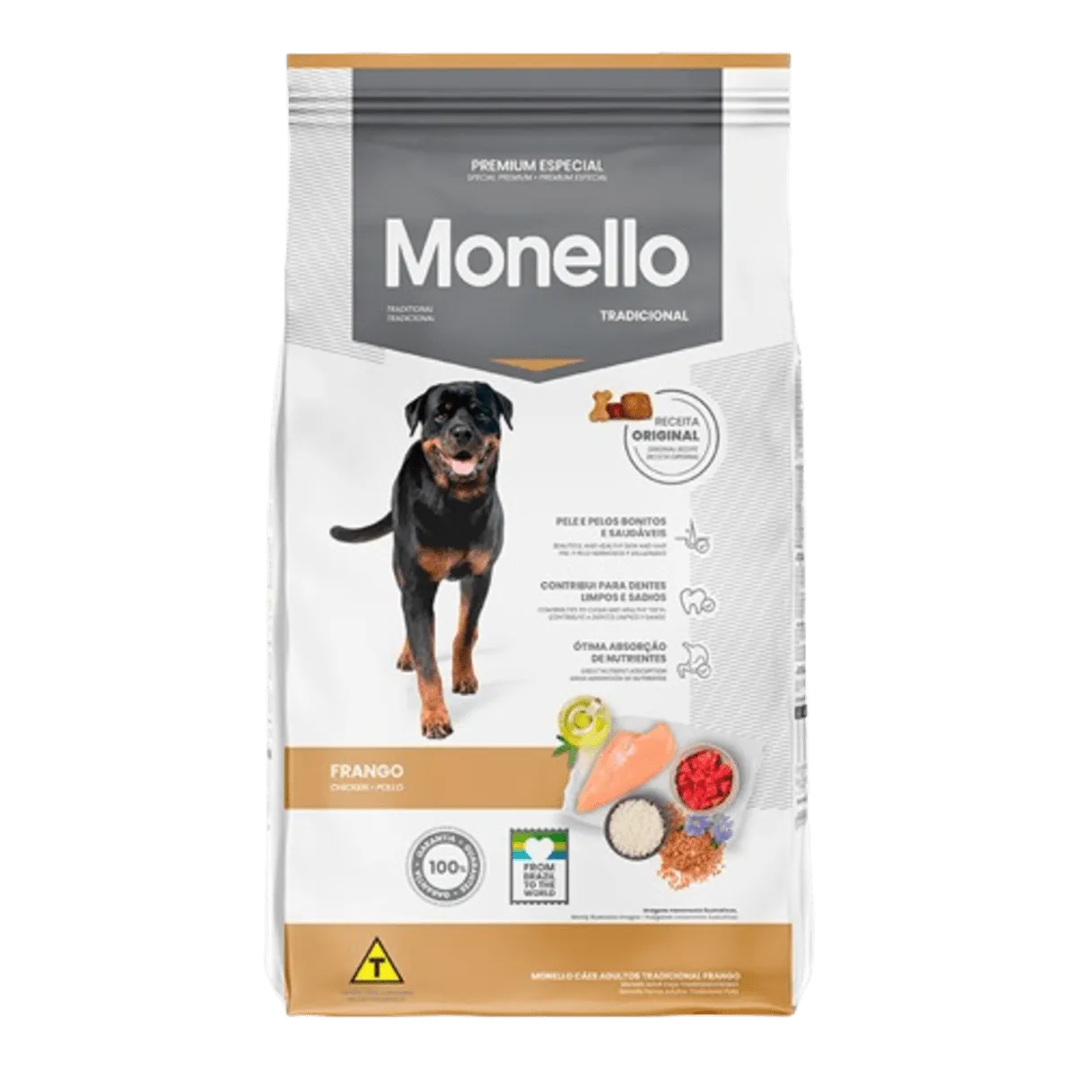 MONELLO Dog Food Adult Traditional 15KG