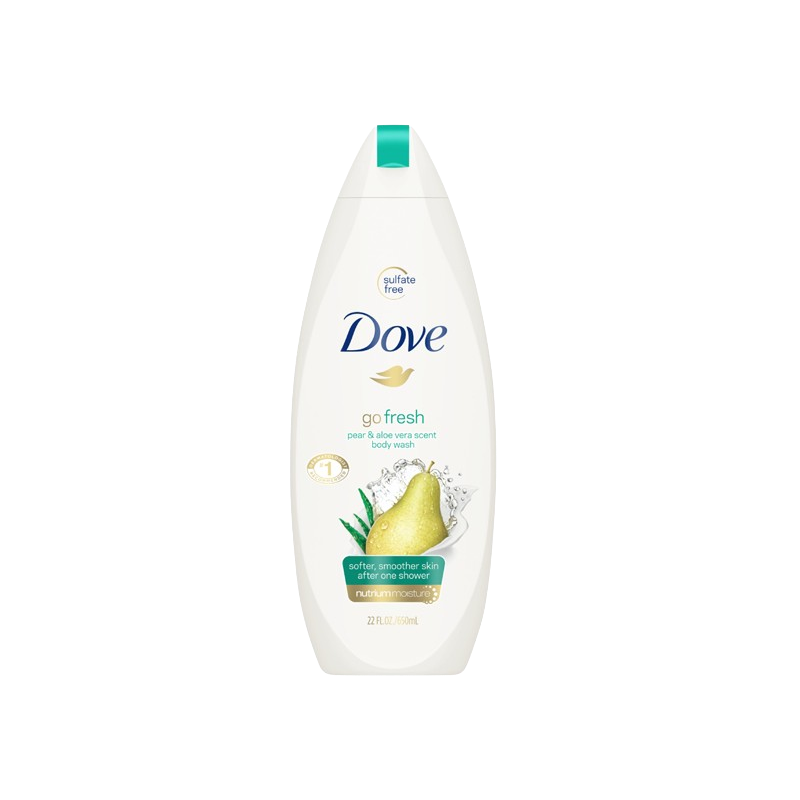 Dove Body Wash Go Fresh Pear & Aloe 650ml