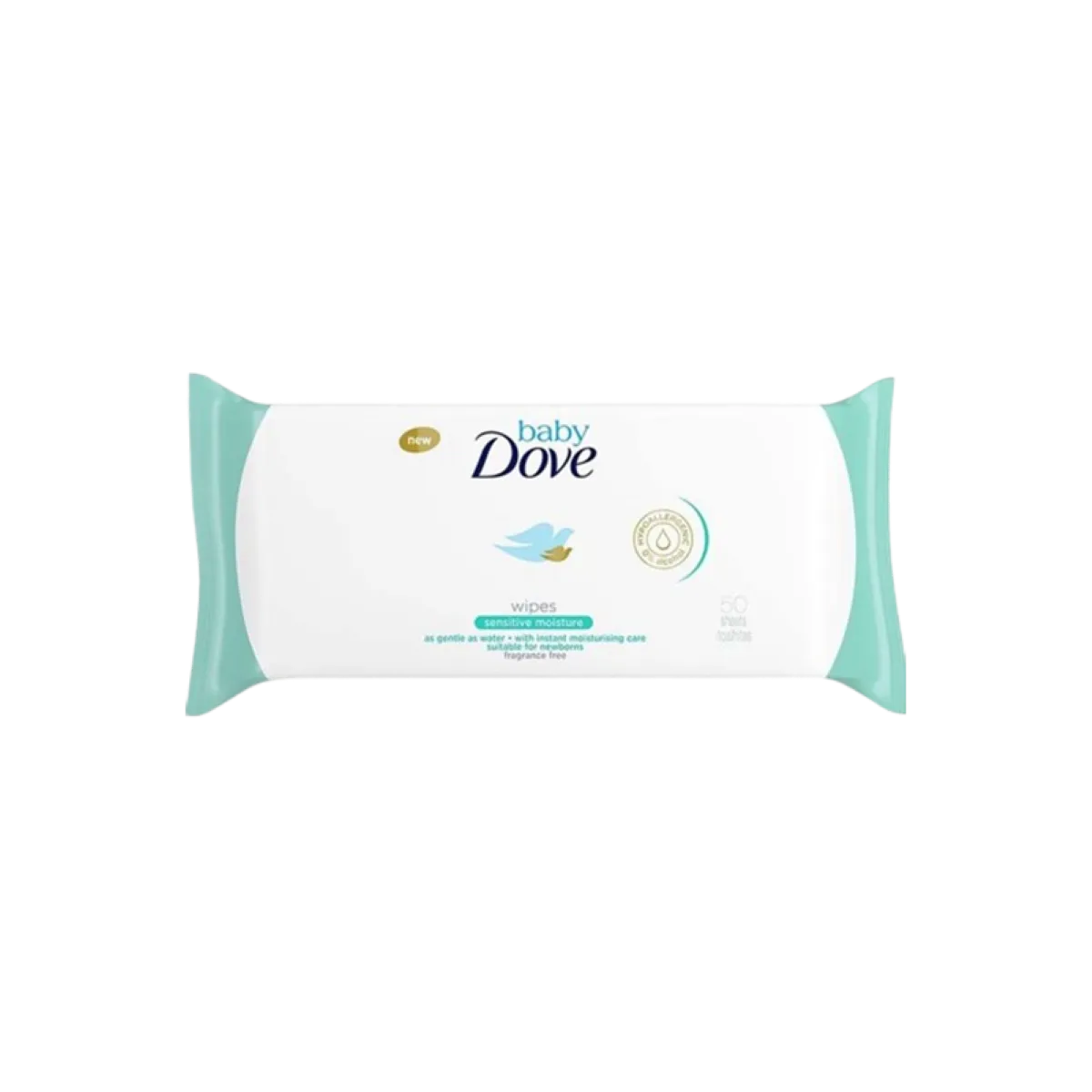 Baby Dove Sensitive Moisture Fragrance Free Baby Wipes