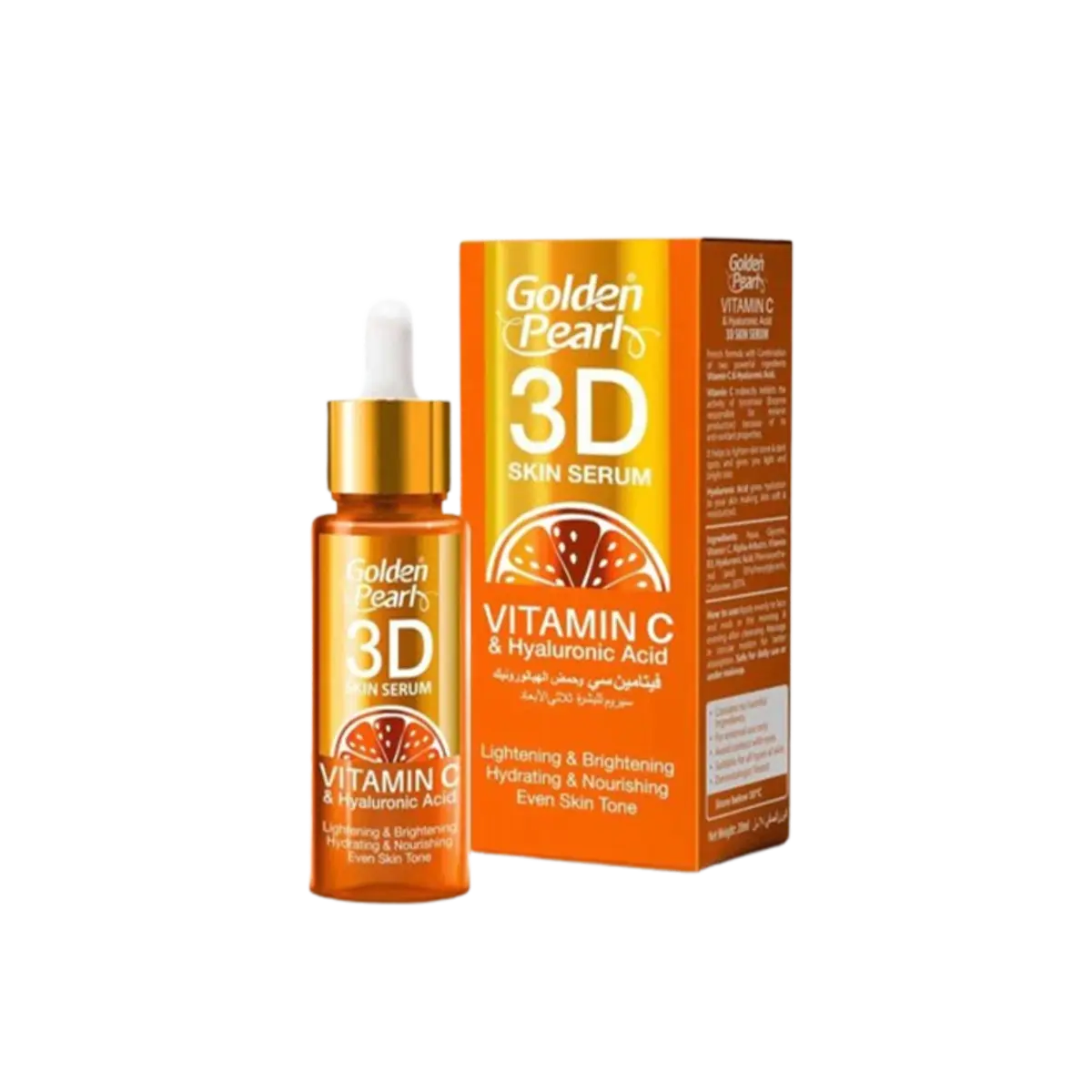 Golden Pearl 3D Skin Serum Vitamin C & Hyaluronic Acid