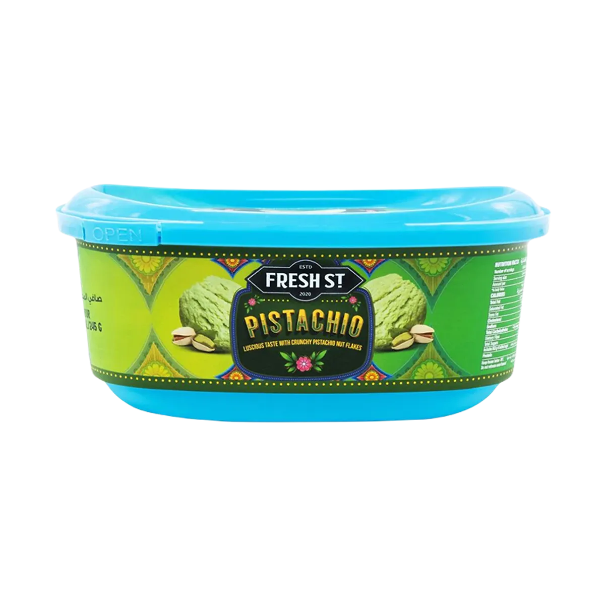 Fresh St Ice Cream Pistachio Tub 500ml