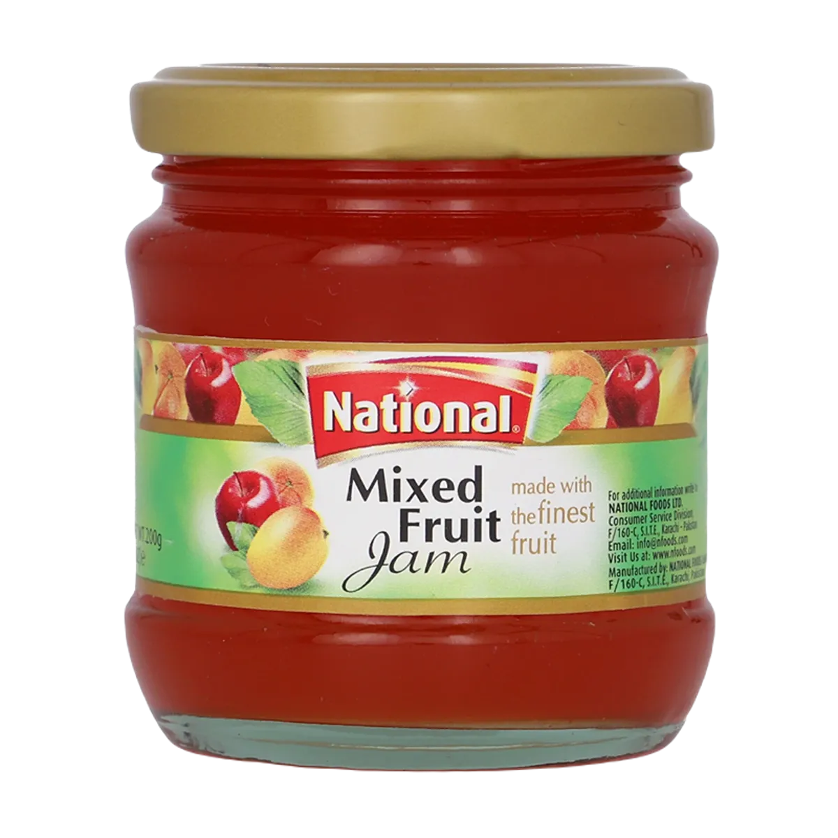 National Mixwd Fruit Jam 200g