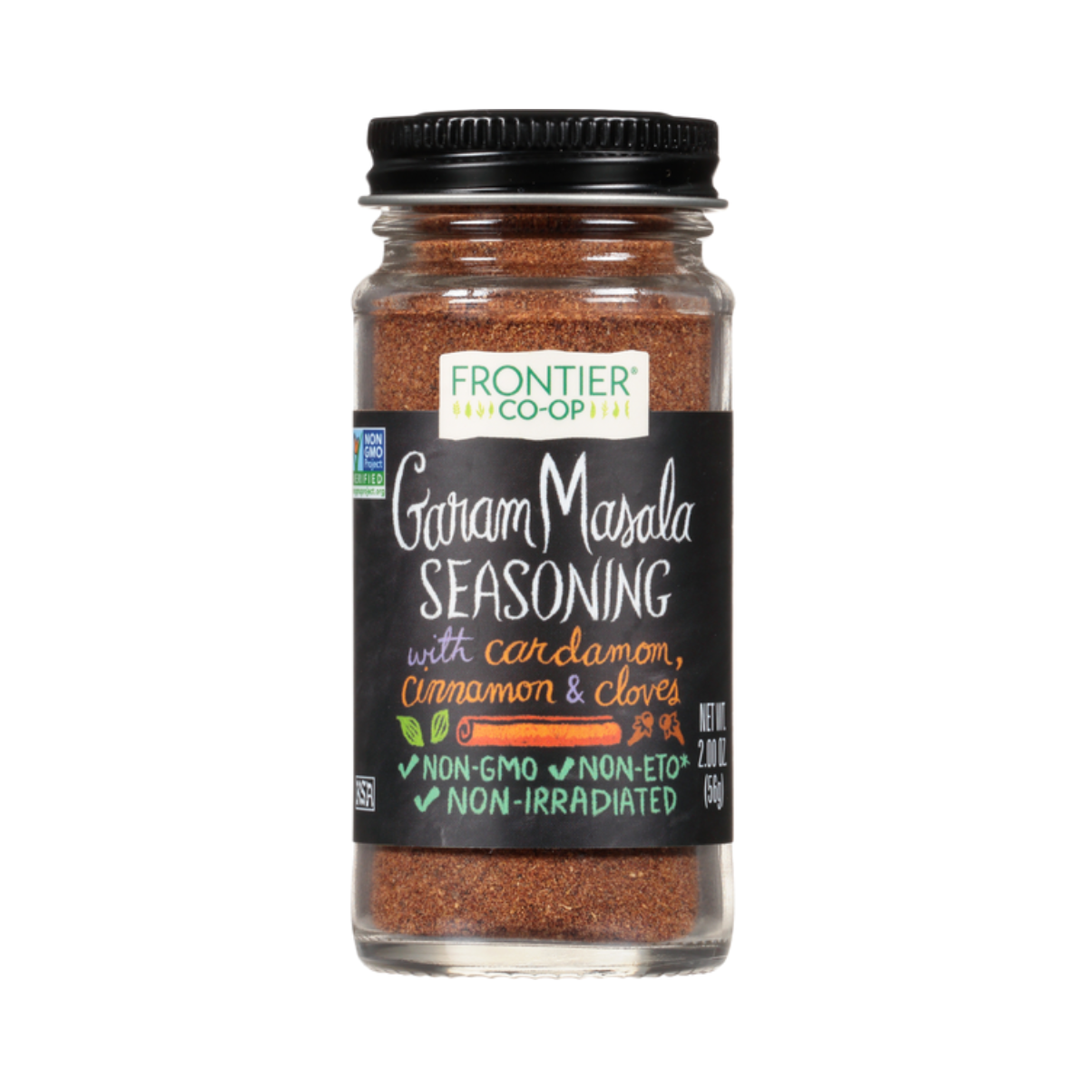 Frontier Nat Prod Co-op, Seasn Garam Masala, 1 Each, 1.79 oz