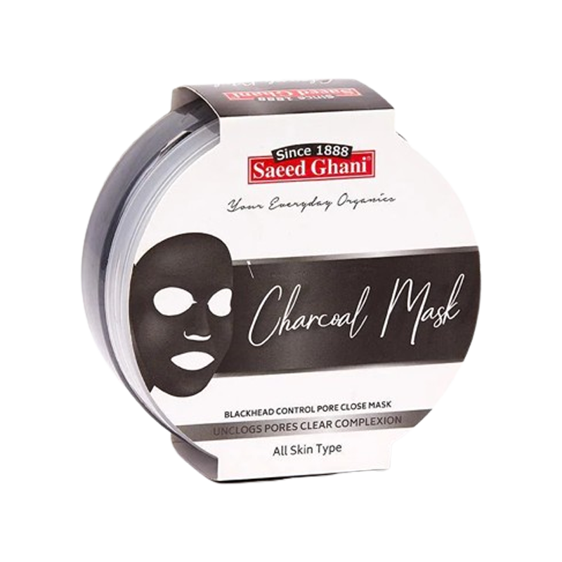 Saeed Ghani Charcoal Mask