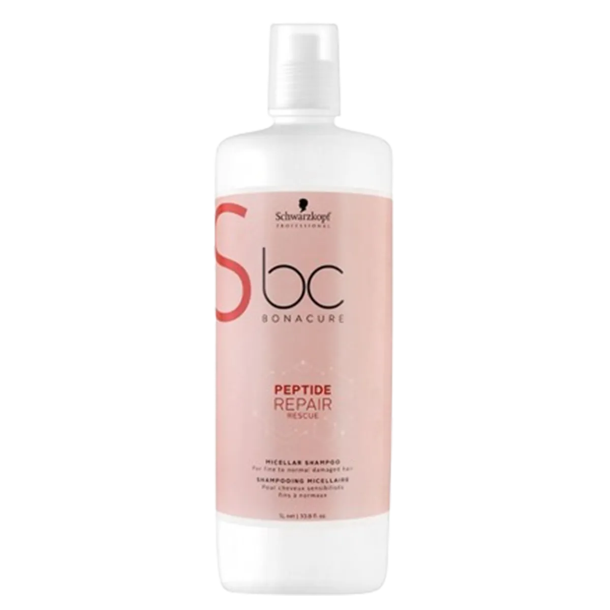Schwarzkopf organic microfiber shampoo bonacure 1Ltr