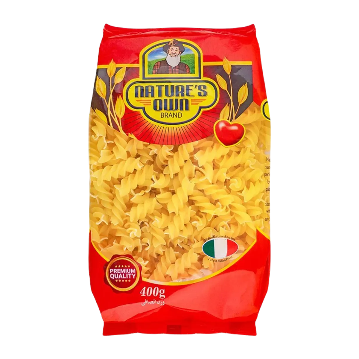 Natures Own Fusilli Pasta 400g