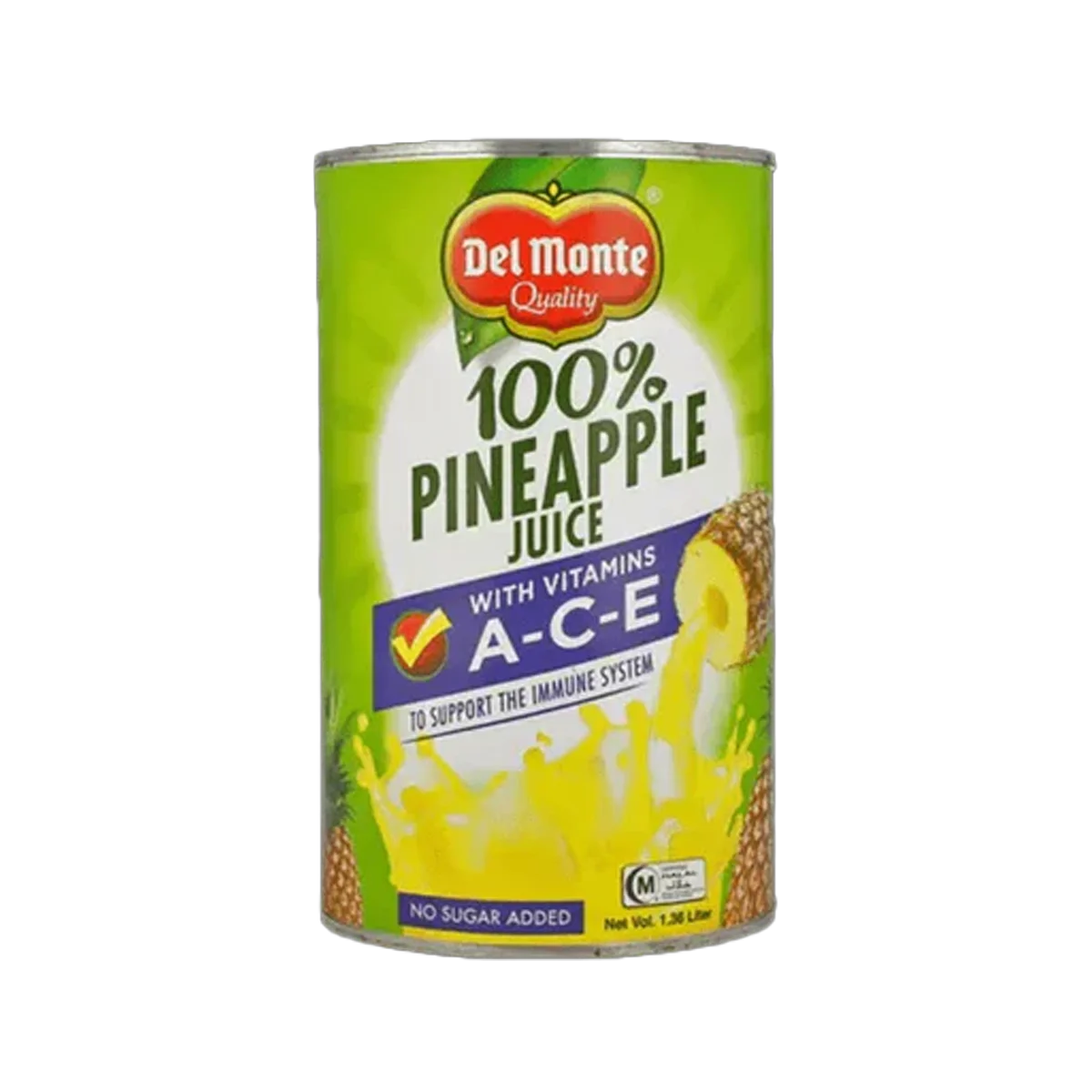 Del Monte Juice Pineapple Tin 1.36Ltr