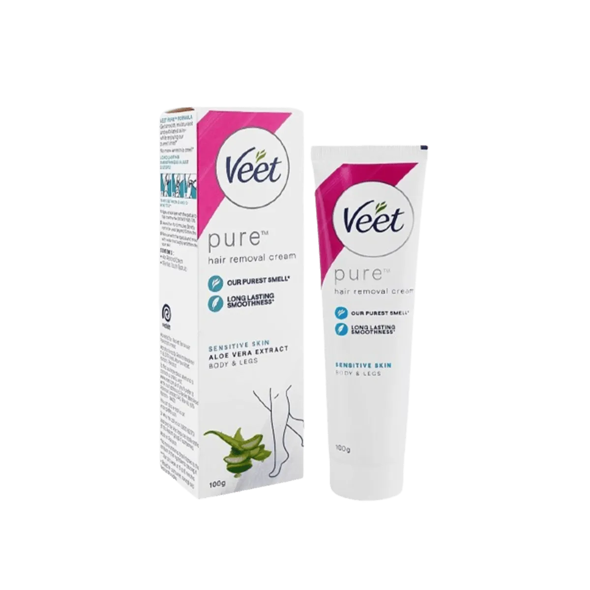 Veet Pure Hair Rwmoval Cream Sensitive Skin 100g