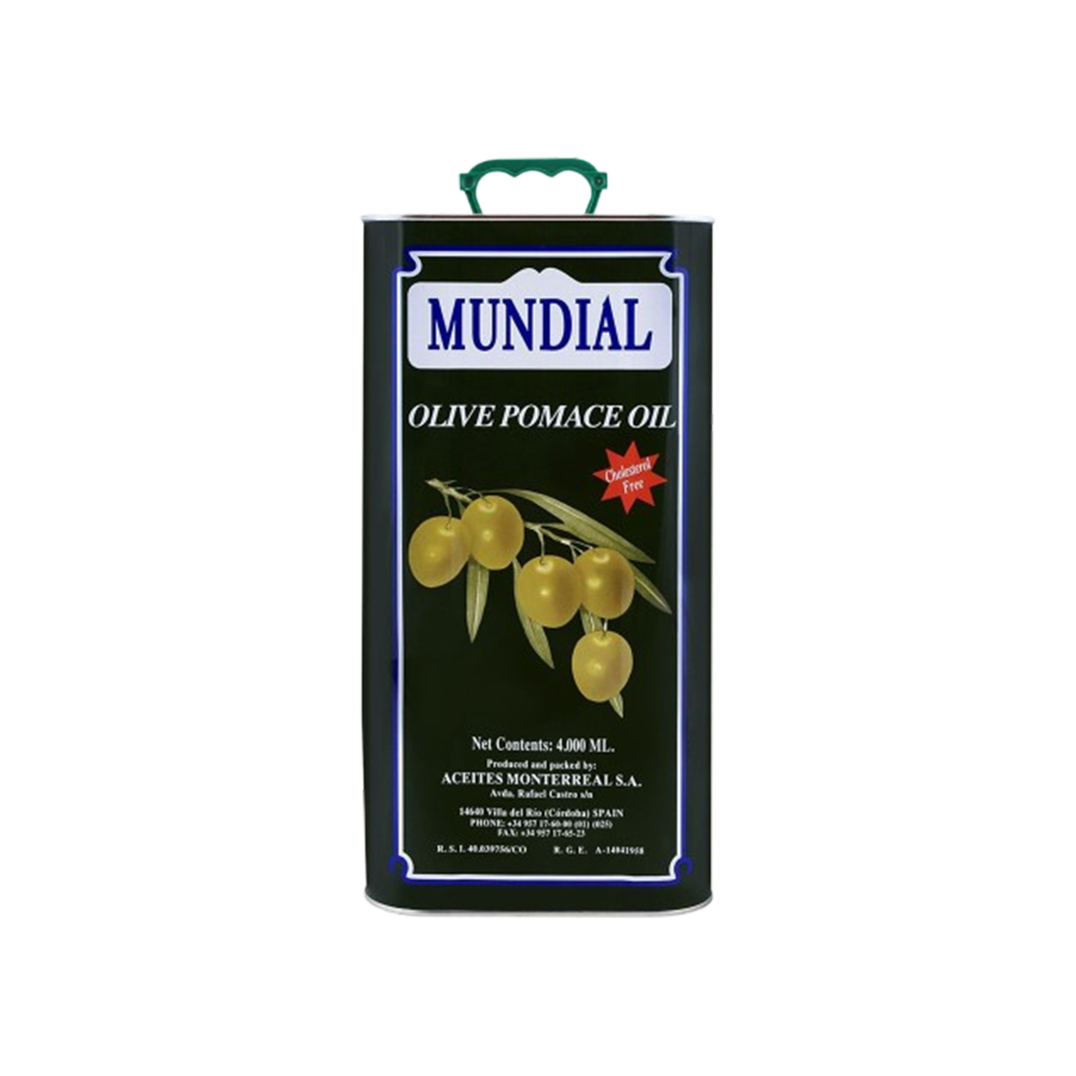 Mundial Olive Oil 4L