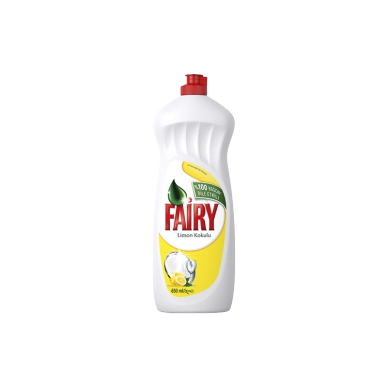 Fairy Lemon Liquid Dish Washing Detergent 650 ml
