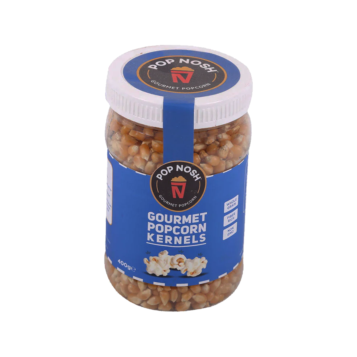 Pop Nosh Kernels Popcorn Jar 400g