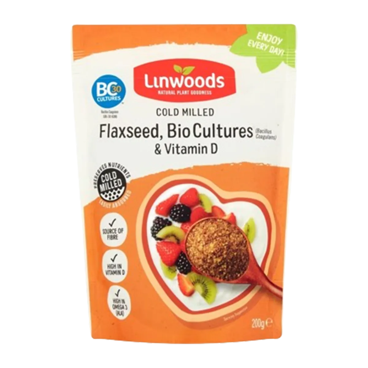 Linwoods Milled Flaxseed with Bio Cultures & Vitamin D