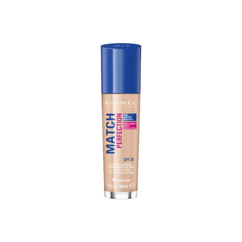 Rimmel Match Perfection Foundation Porcelain 90 - 30ml