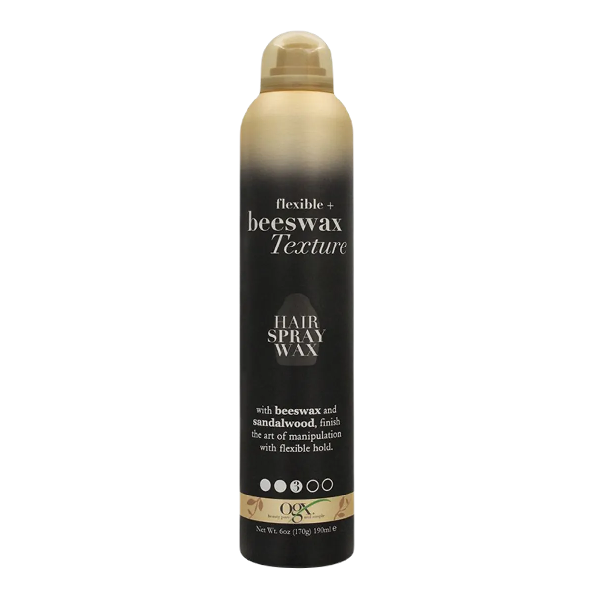 OGX Flexible + Beeswax Texture Hair Spray Wax 6oz