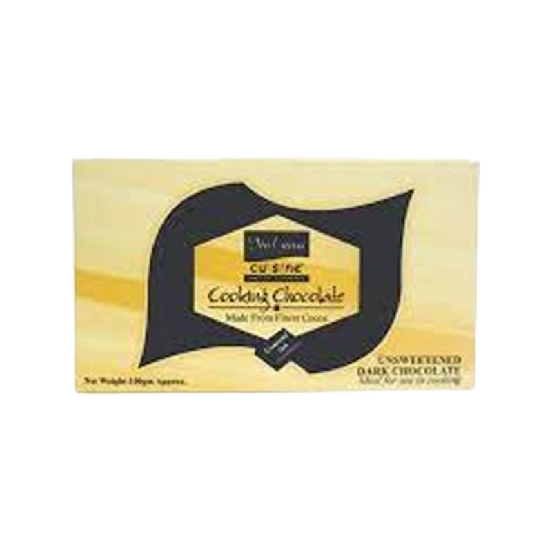 Italiano Cooking Chocolate UnSweetened Dark Chocolate 100g