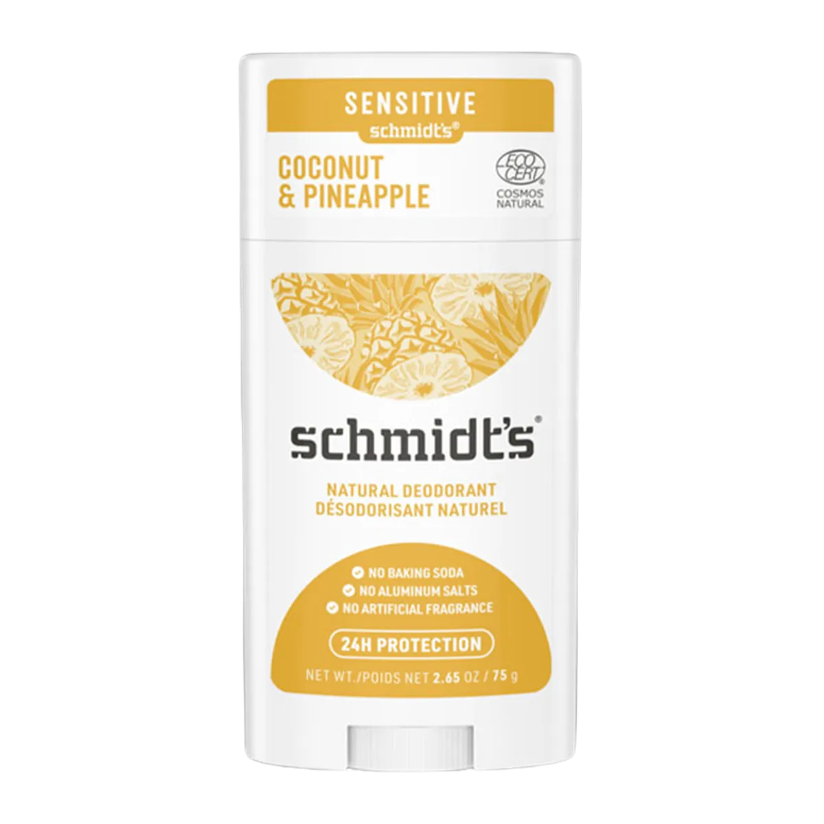 Schmidt Natural Deodorant for Sensitive Skin, 75 g