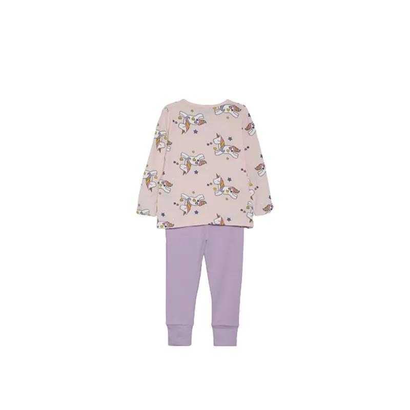 Name It Barely Pink Unicorn Nightset Pyjamas 1yr