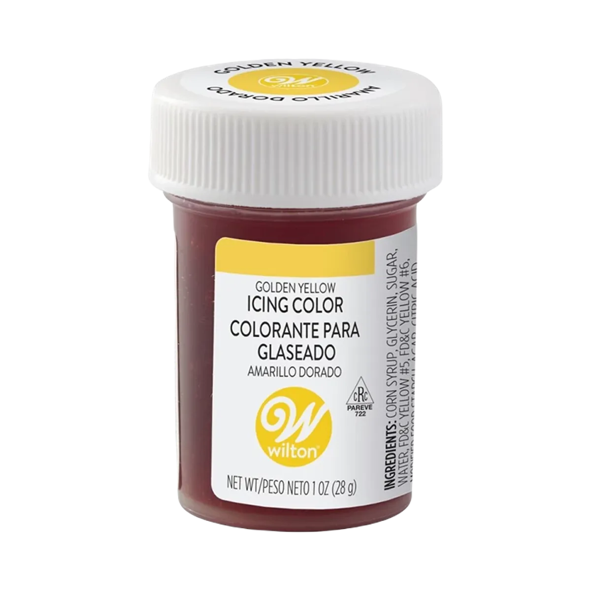 Wilton Icing Color Golden Yellow 28g