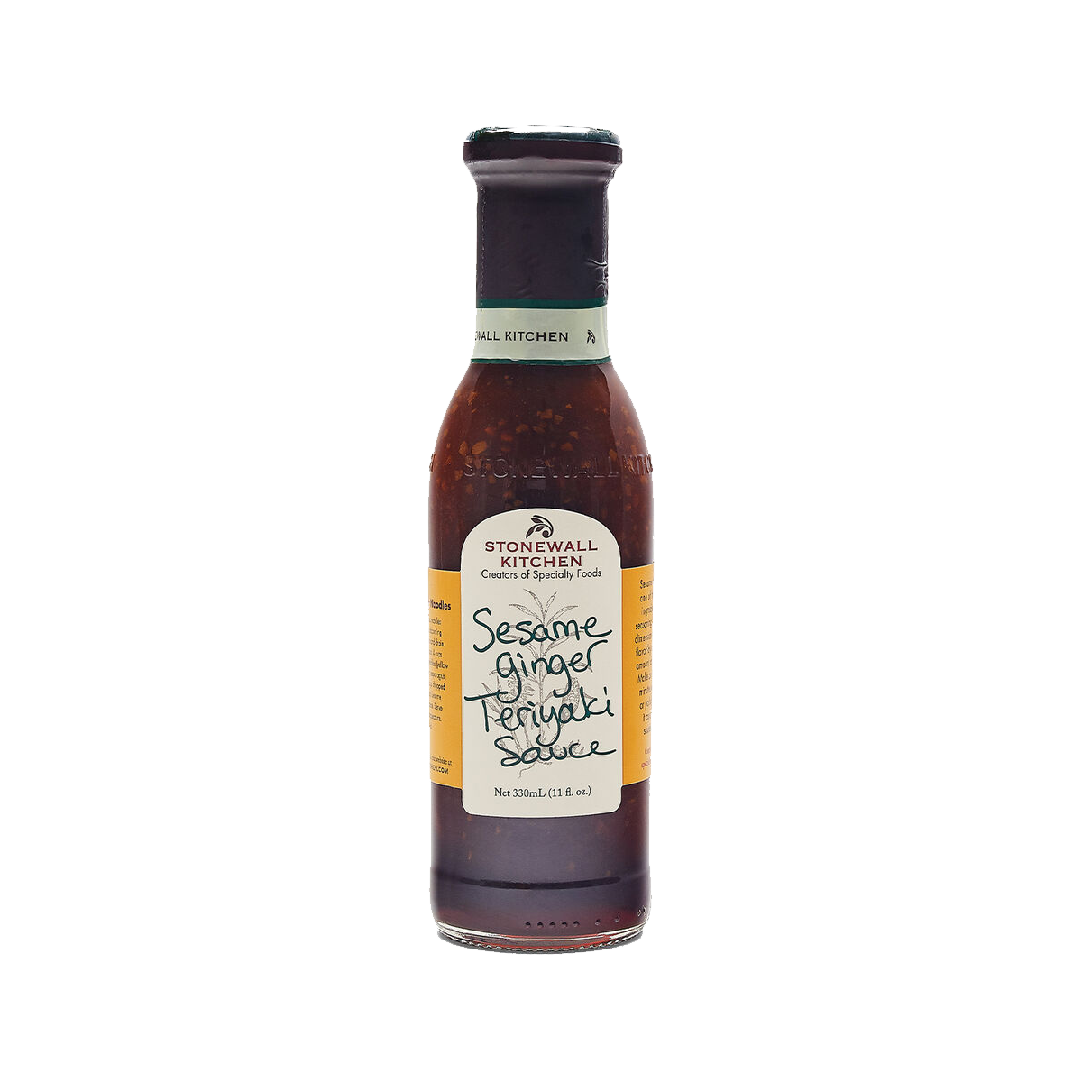 Stonewall Kitchen, Stonewall Sesame Ginger Teriyaki Sauce, Case Of 6, 11 oz