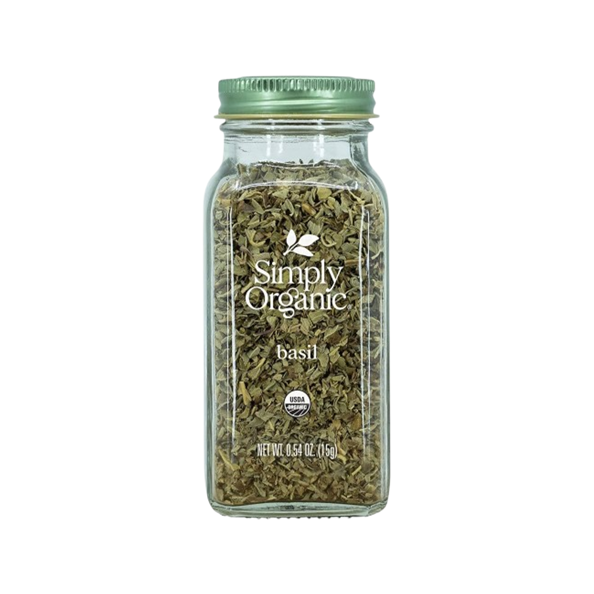 Simply Organic, Basil Leaf Sweet, Case Of 6, .54 oz