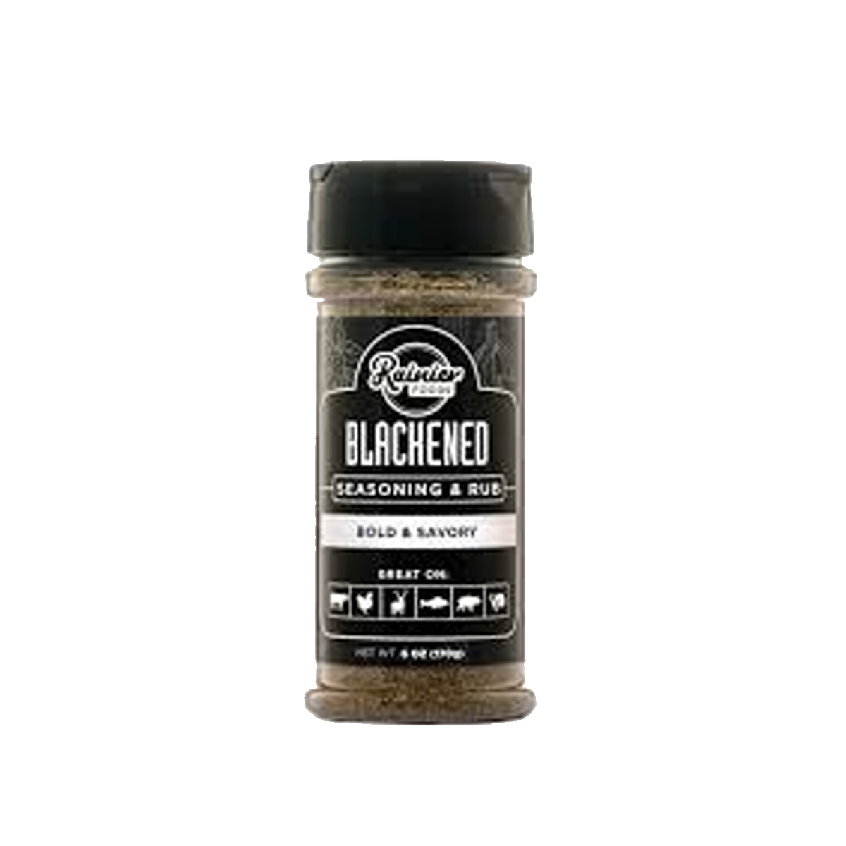 Rainier Foods Premium Seasonings Blackend Seasoning - Case of  6 - 6 oz