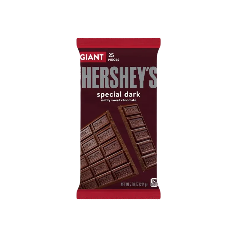 Hersheys Special Dark Giant Chocolate Bar 214g