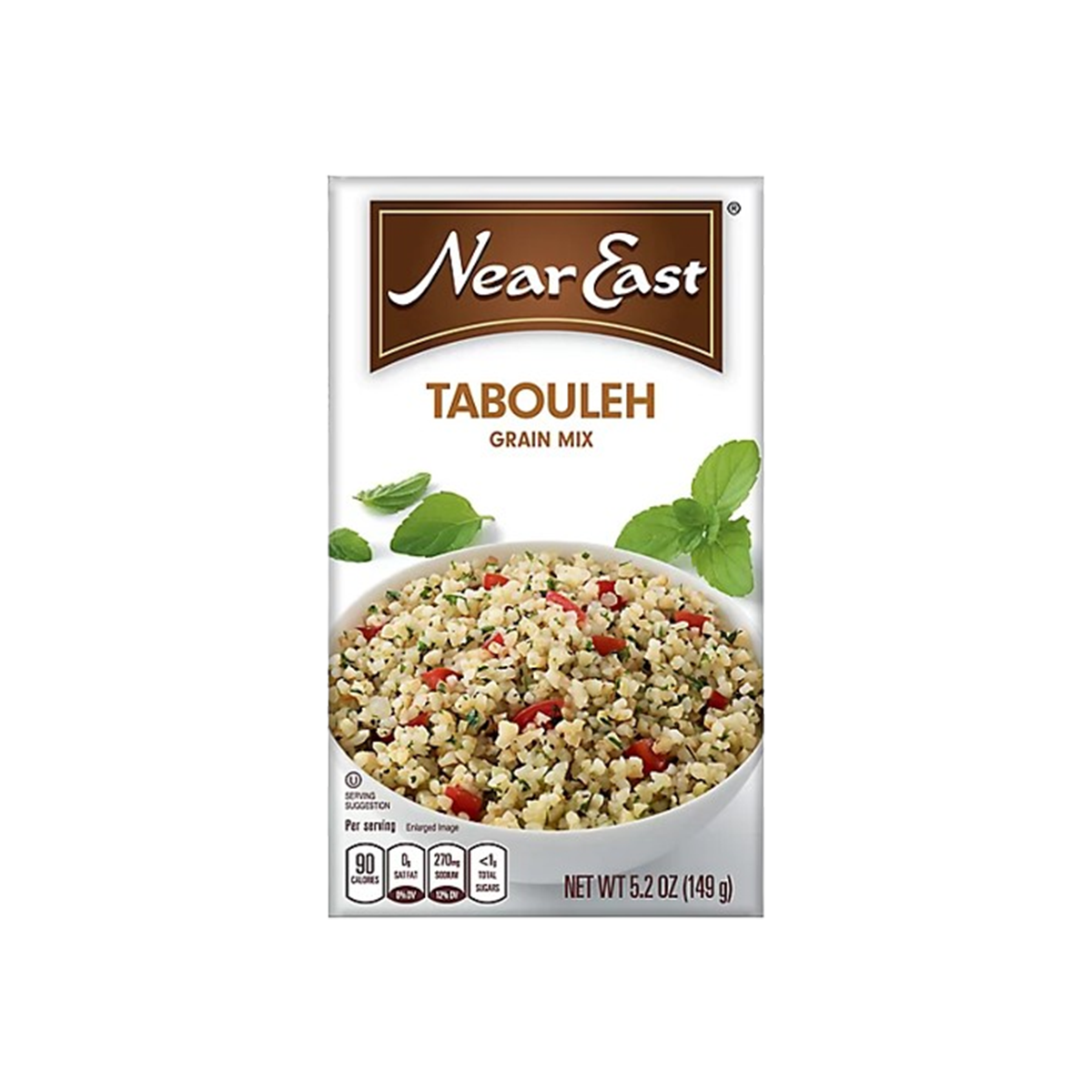 Near East, Tabbouleh Mix Wheat Salad, Case Of 12, 5.25 oz