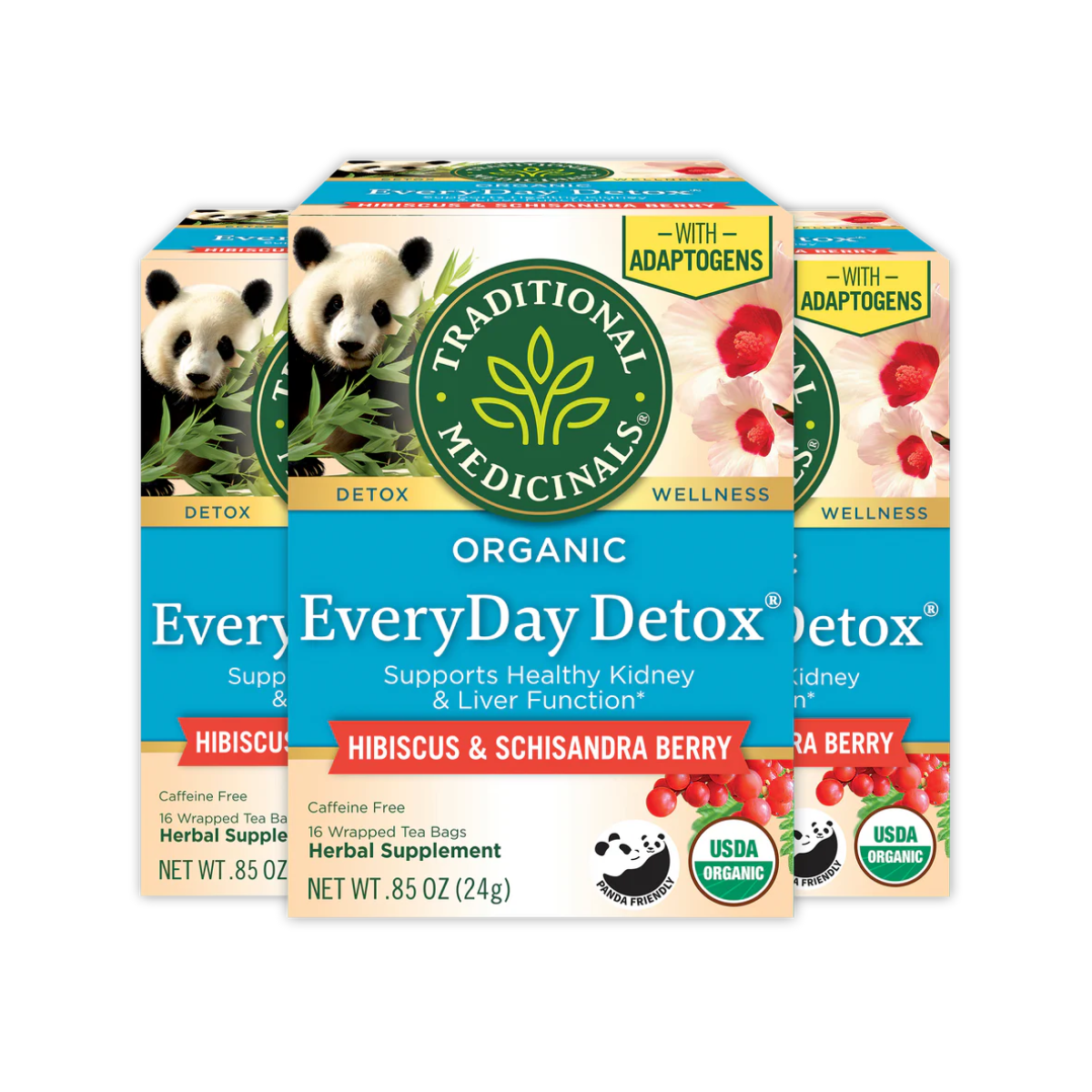 Traditional Medicinals EveryDay Detox Schisandra Berry Tea 16 count