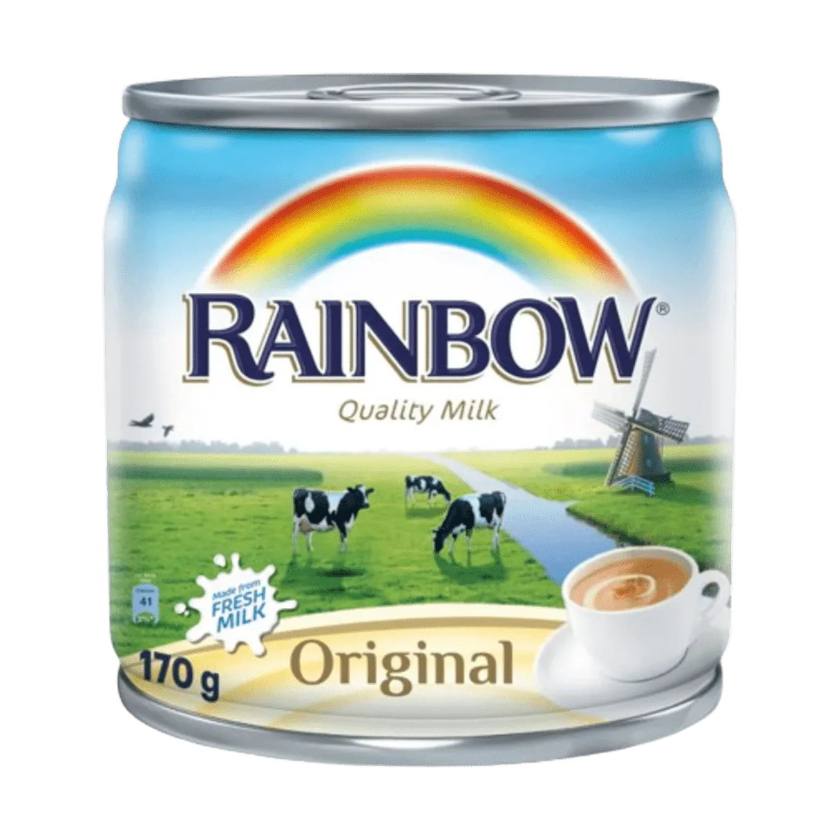 Rainbow Evaporated Milk Tin 405g