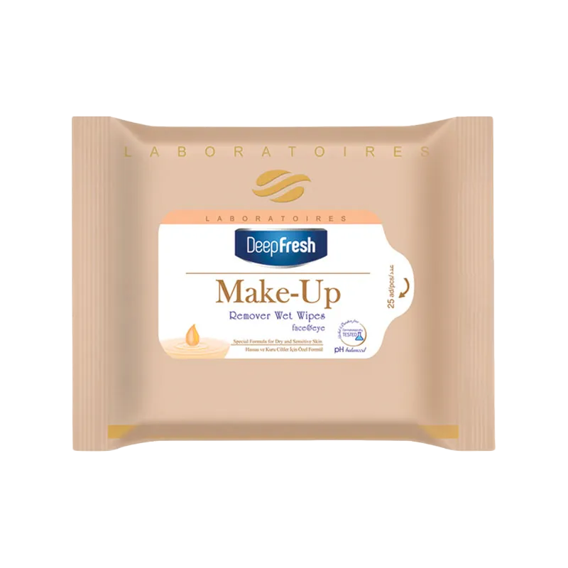 DeepFresh Make-Up Remover Wet Wipes 25pcs