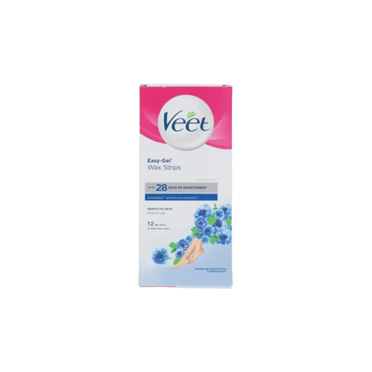 Veet Wax Strips Sensitive Skin 12pcs