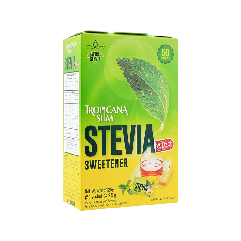 Tropicana Slim Stevia Sweetener Saver Pack 50 Shacket